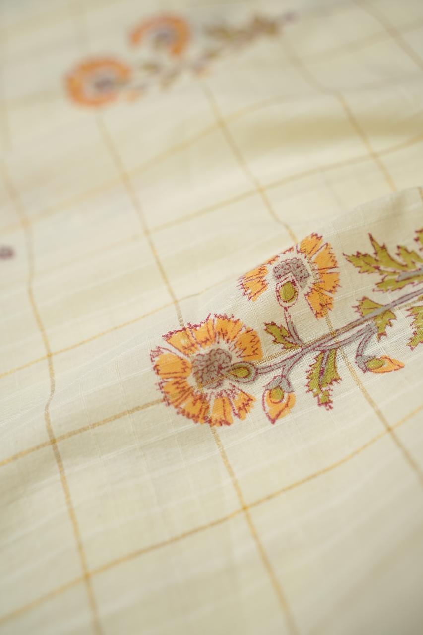 Printed Cotton Material TRF609 Print 1