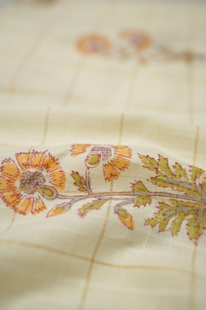 Printed Cotton Material TRF609 Print 1