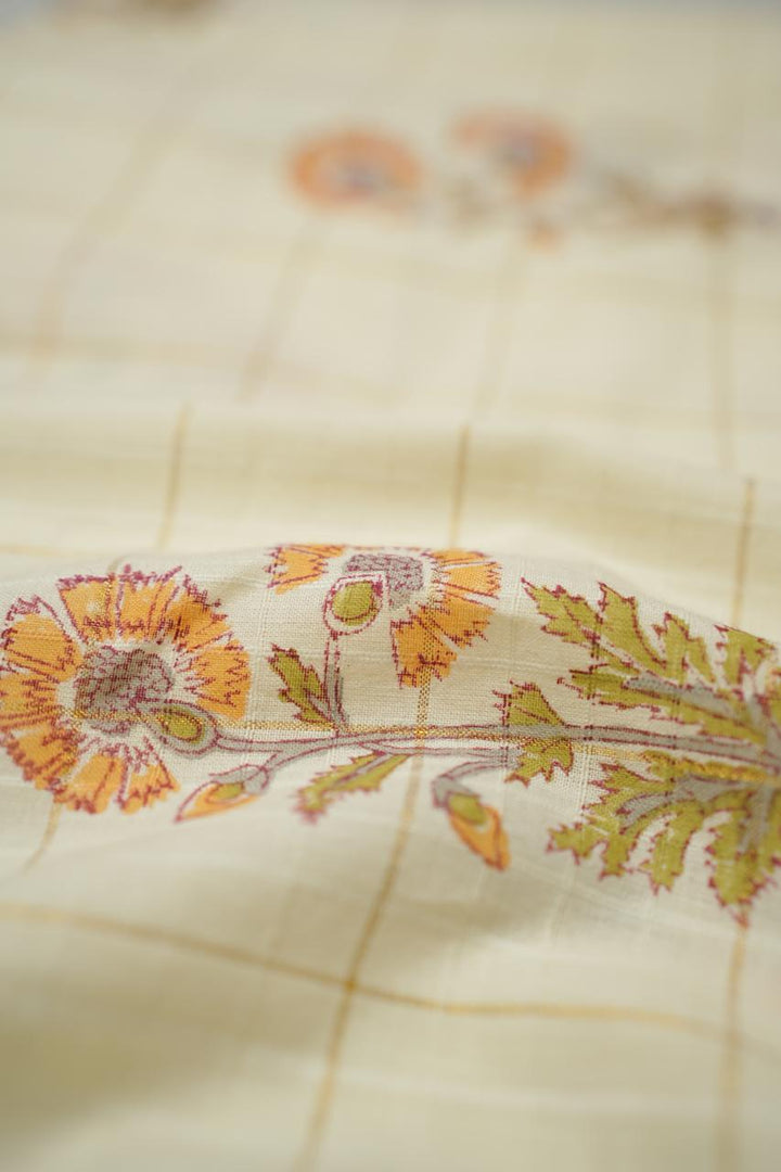 Printed Cotton Material TRF609 Print 1