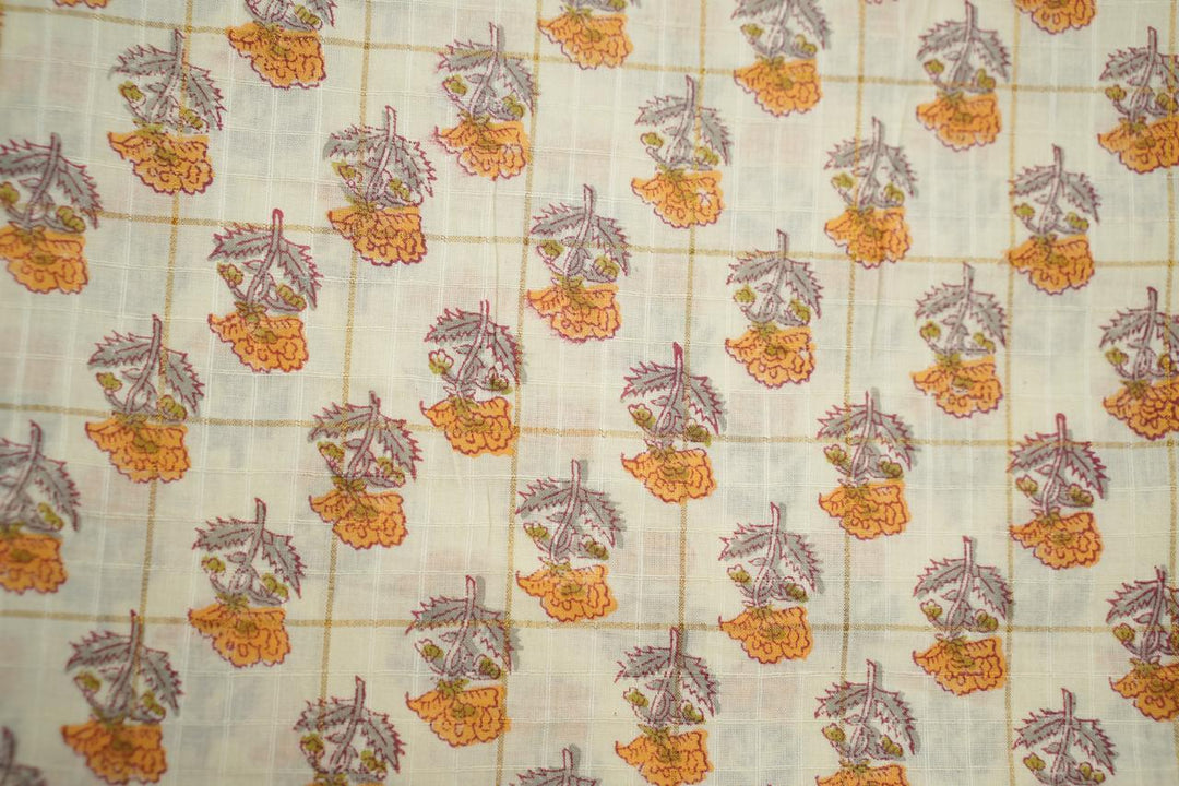 Printed Cotton Material TRF609 Print 2