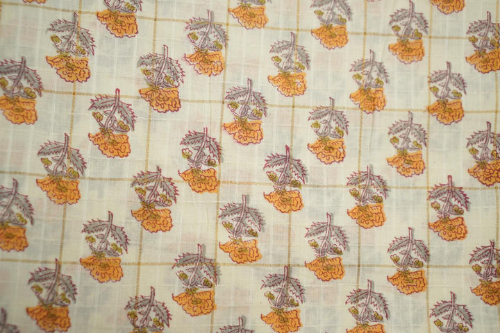 Printed Cotton Material TRF609 Print 2