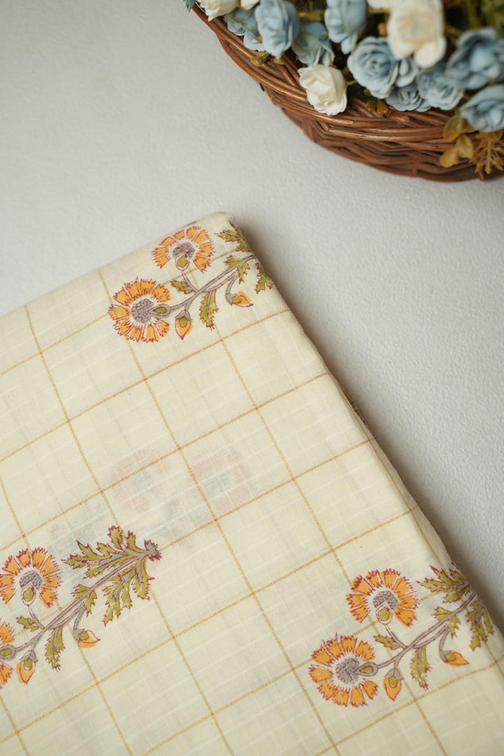 Printed Cotton Material TRF609 Print 1