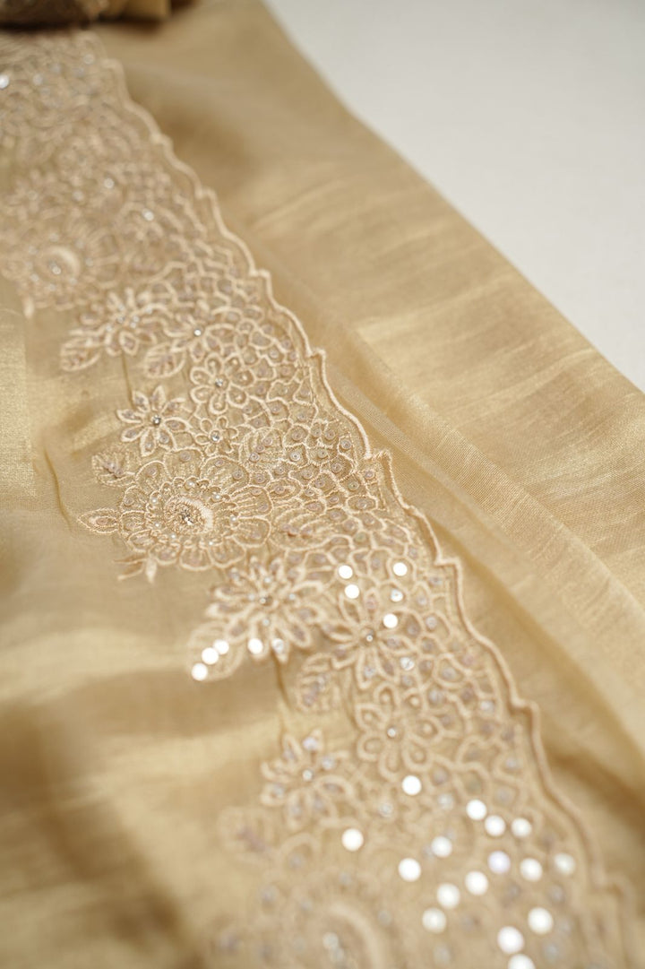 Tissue Organza Saree TSA4334