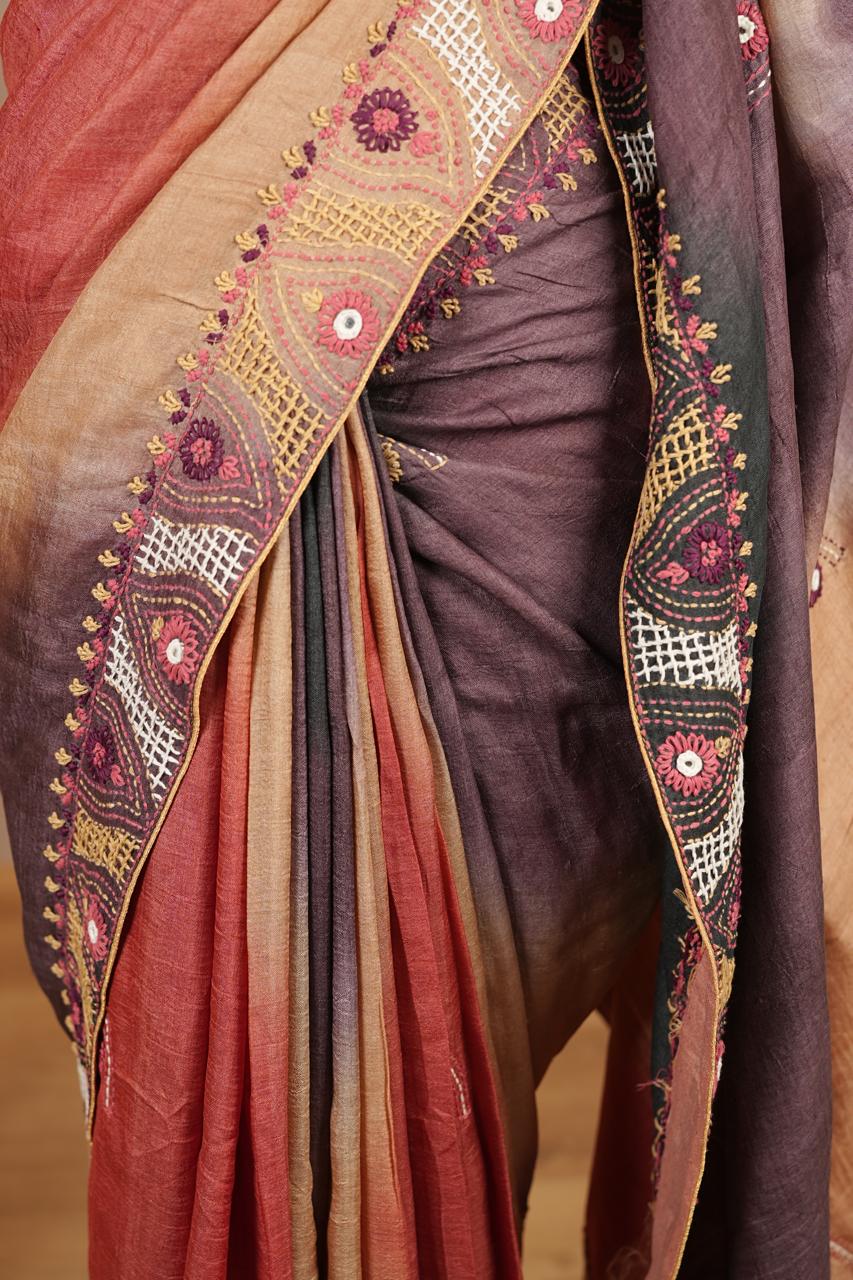 Tussar Saree TSA4340