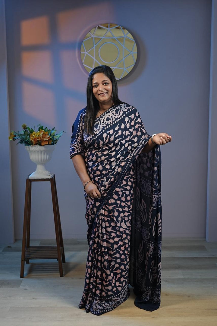 Semi-Modal Saree TSA4351