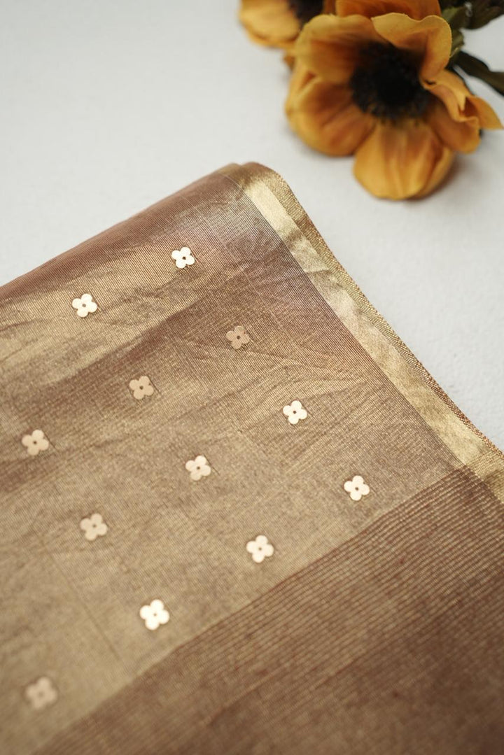 Linen Tissue Saree TSA4366