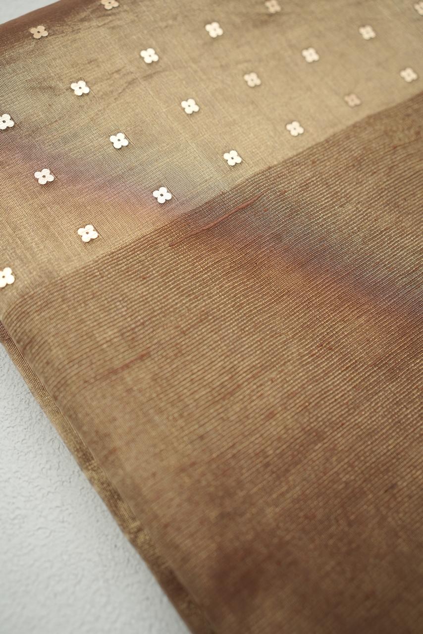 Linen Tissue Saree TSA4366