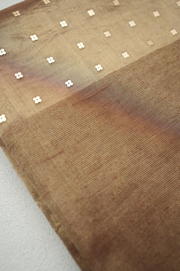 Linen Tissue Saree TSA4366