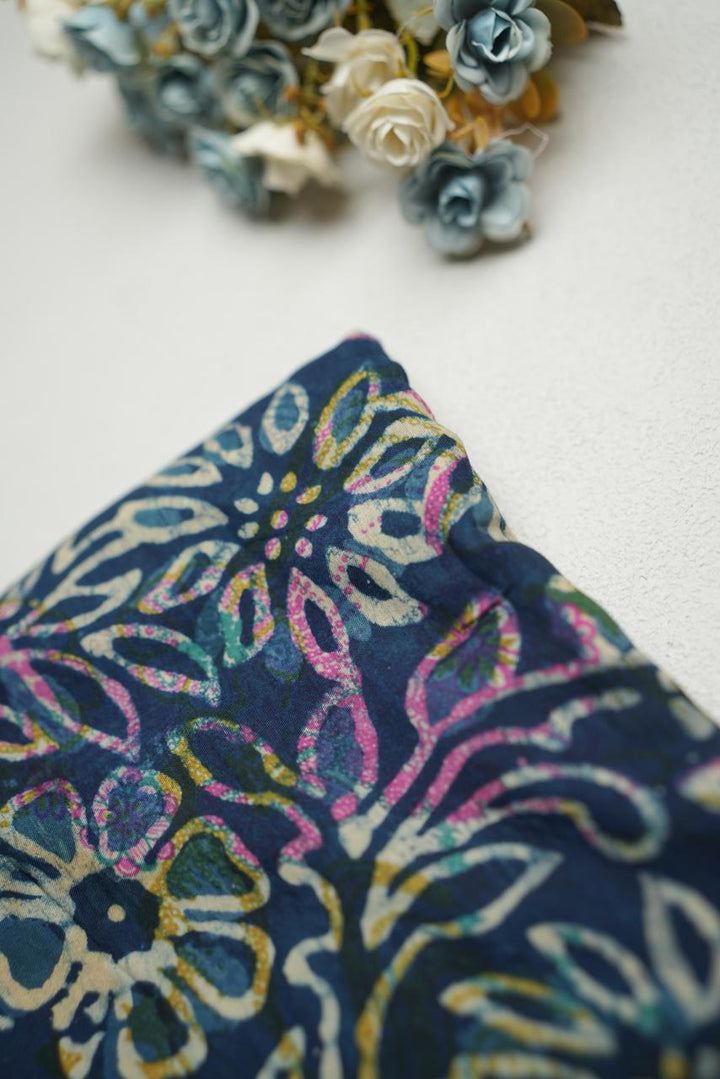 Rayon Cotton Material TRF648 Print 2