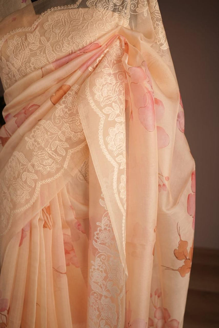 Organza Saree TSA4382