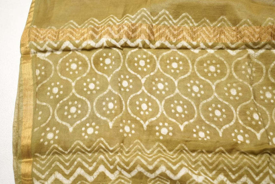 Chanderi Mix Saree TSA4386