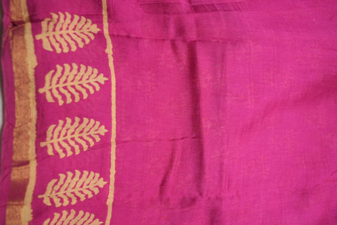 Chanderi Mix Saree TSA4386