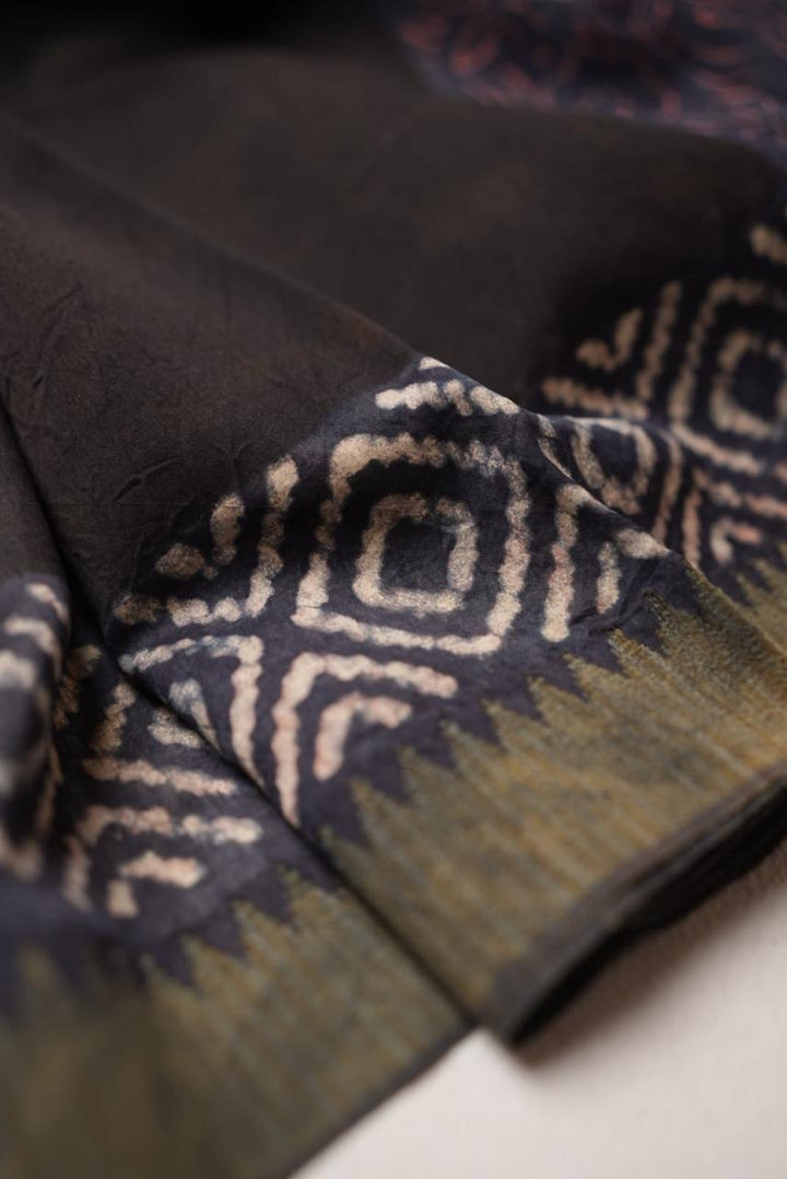 Chanderi Cotton Saree TSA4387 Print 1