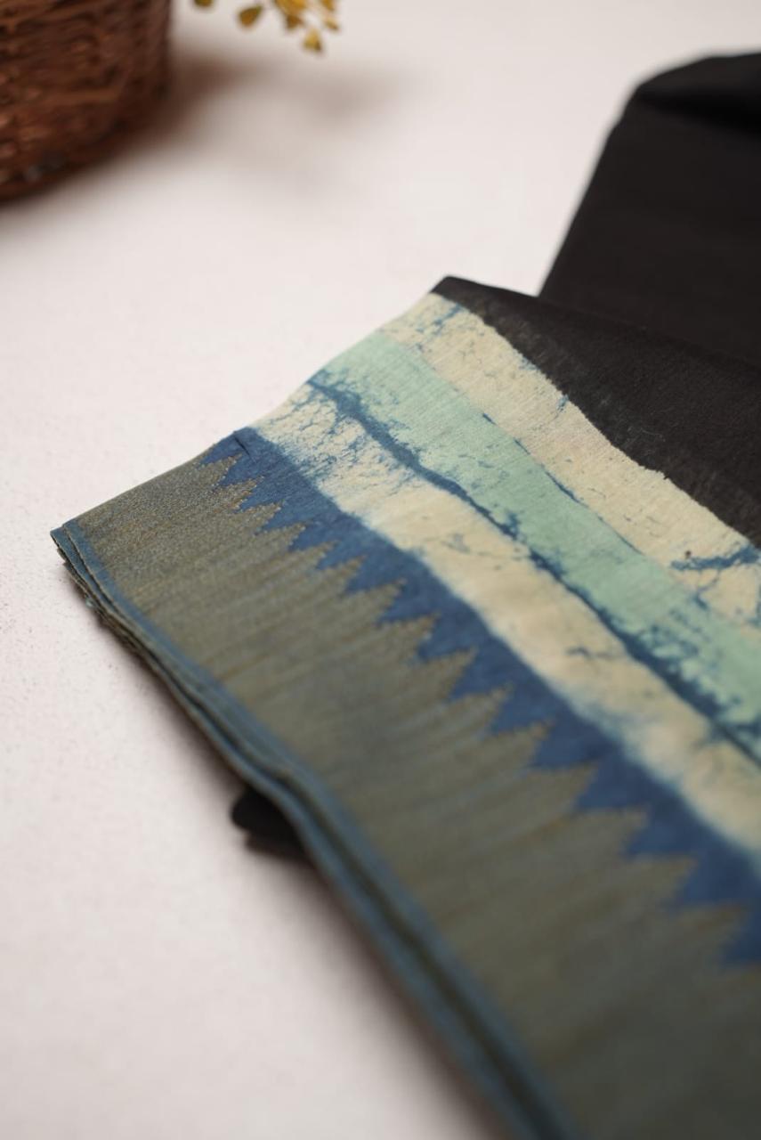 Chanderi Cotton Saree TSA4387 Print 2