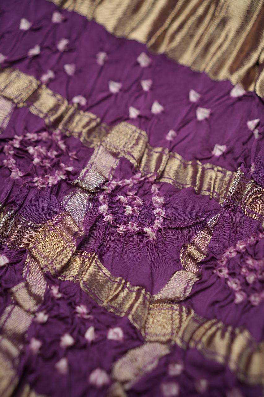 Tie and Dye Saree TSA4394
