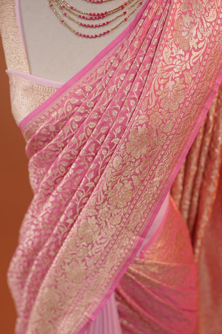 Banarasi Georgette Saree TSA4400