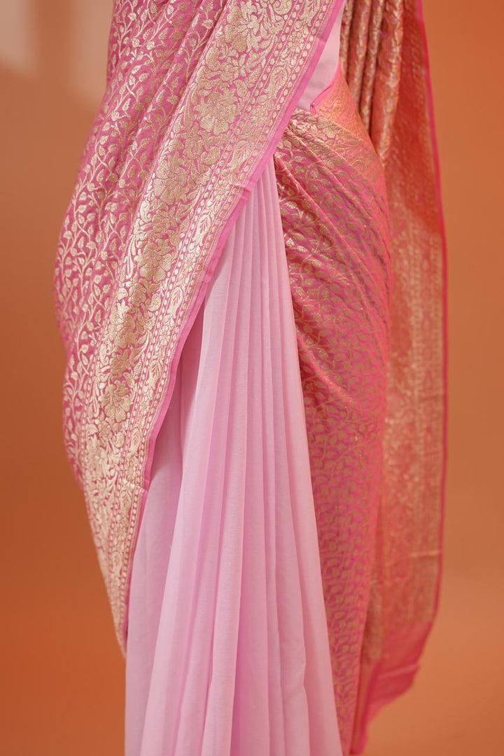 Banarasi Georgette Saree TSA4400