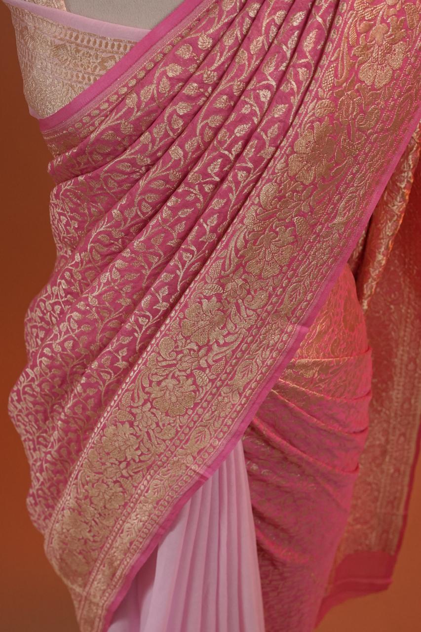 Banarasi Georgette Saree TSA4400