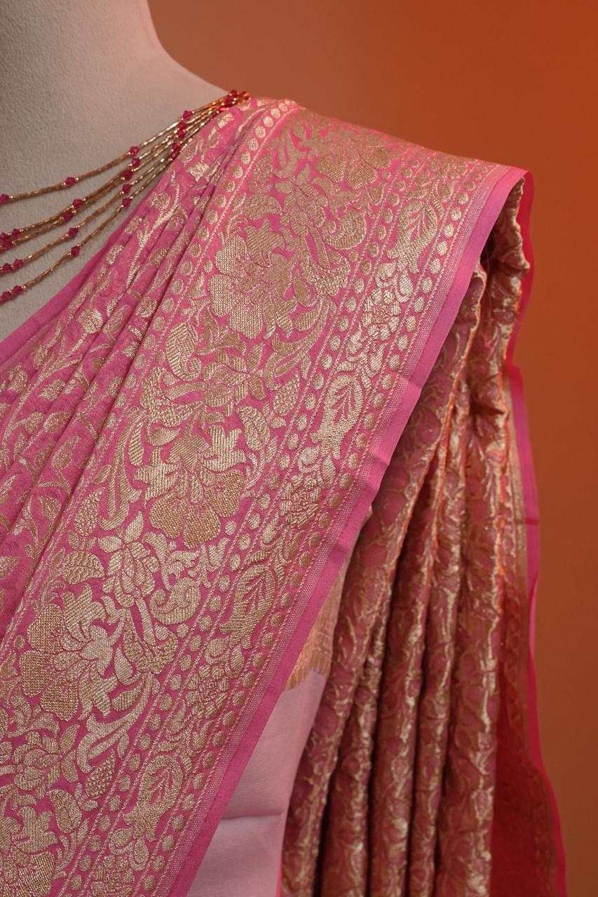Banarasi Georgette Saree TSA4400