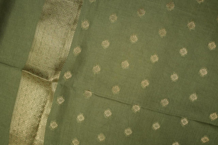 Linen Cotton Saree TSA4402
