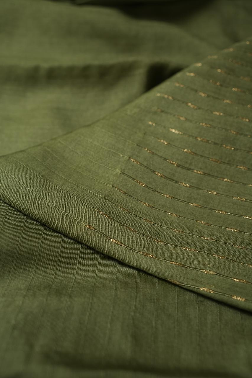 Linen Cotton Saree TSA4402