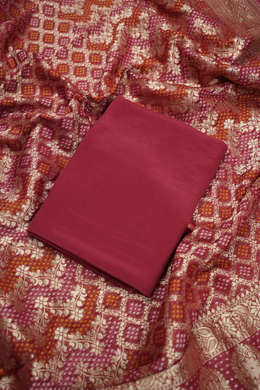 Crepe Salwar with Banarasi Duppatta TSS4409