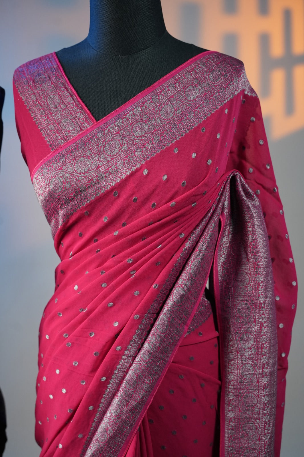 Georgette Saree TSA665