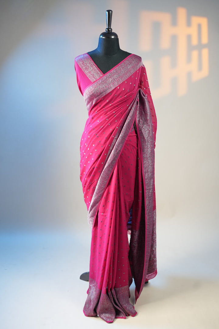 Georgette Saree TSA665