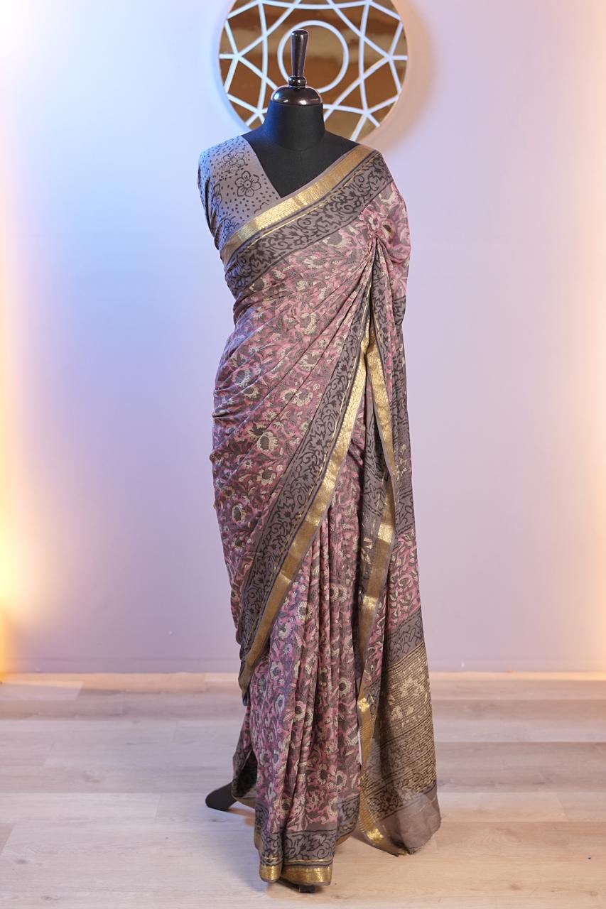 Crepe Saree TSA4431