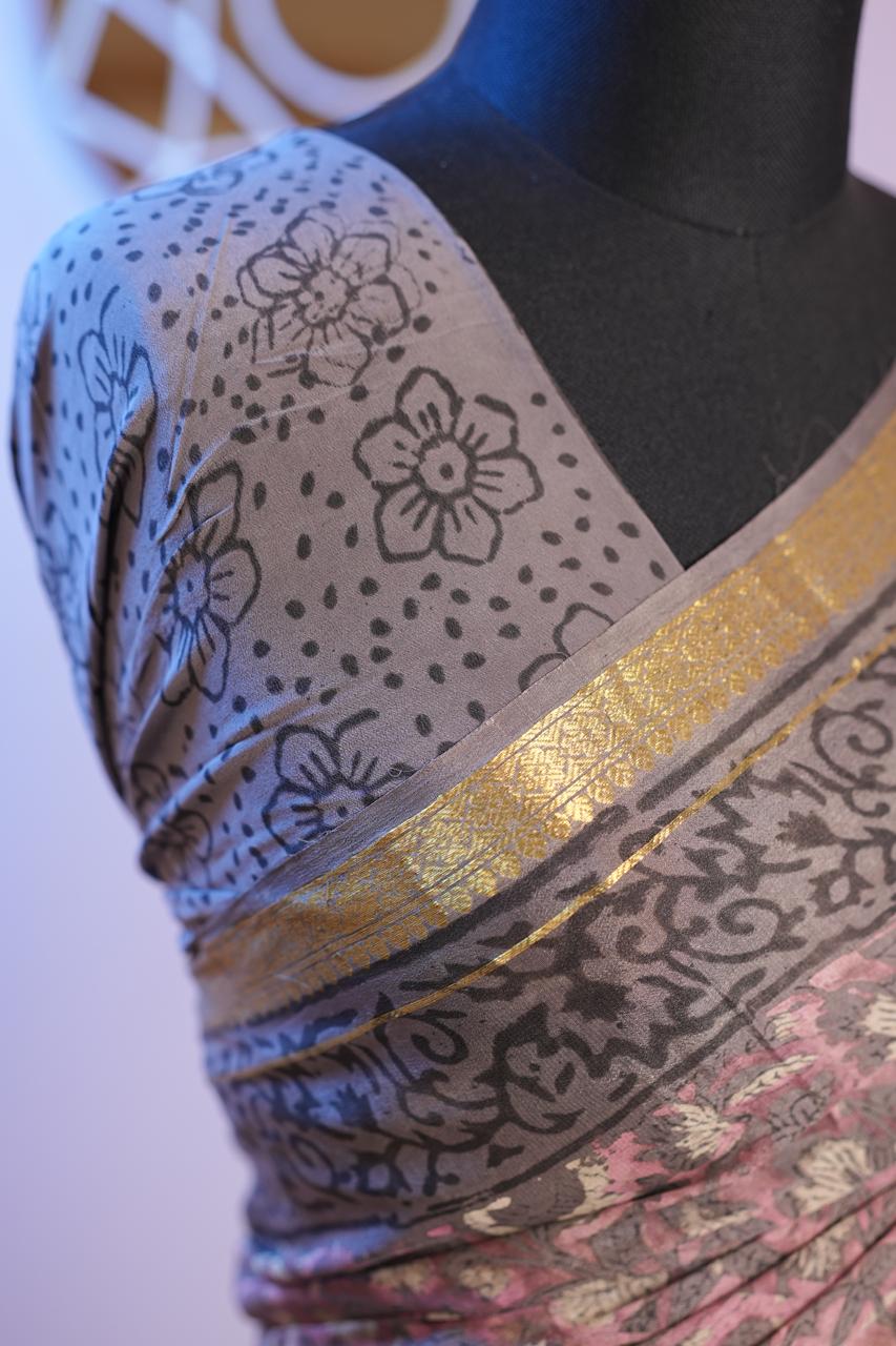 Crepe Saree TSA4431