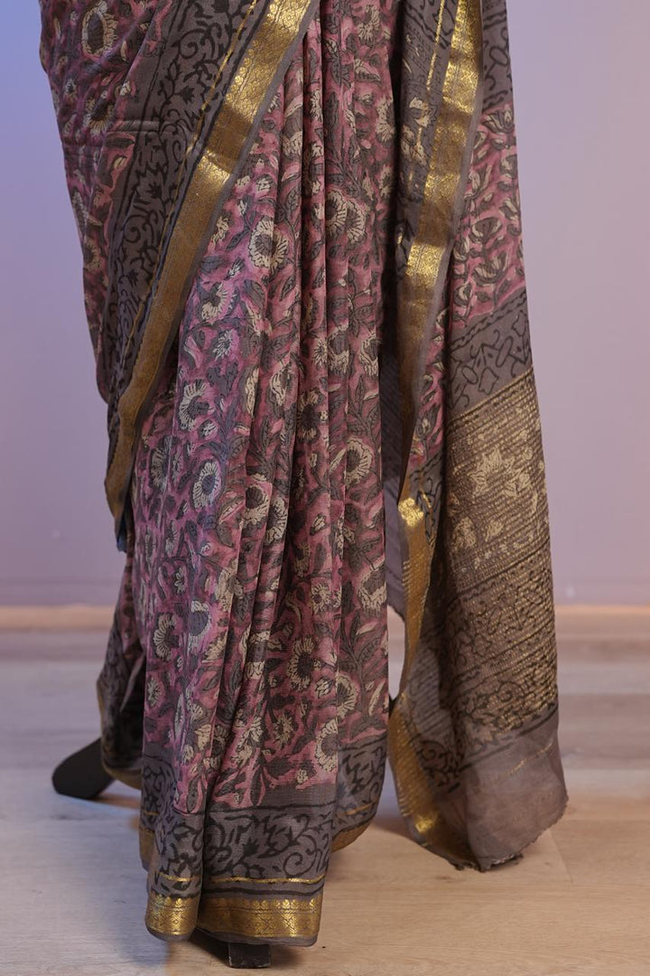 Crepe Saree TSA4431