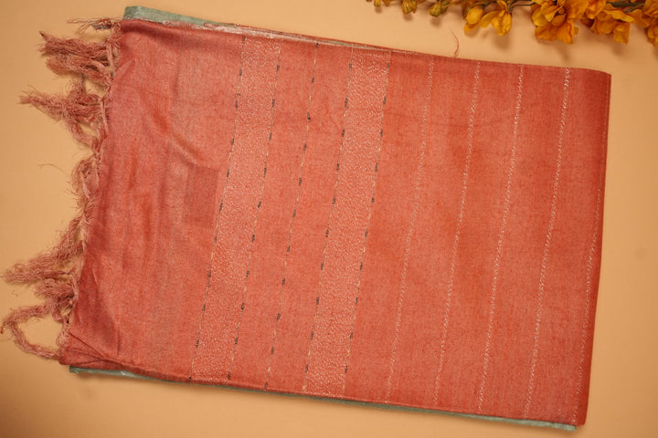 Linen Cotton Saree TSA4441