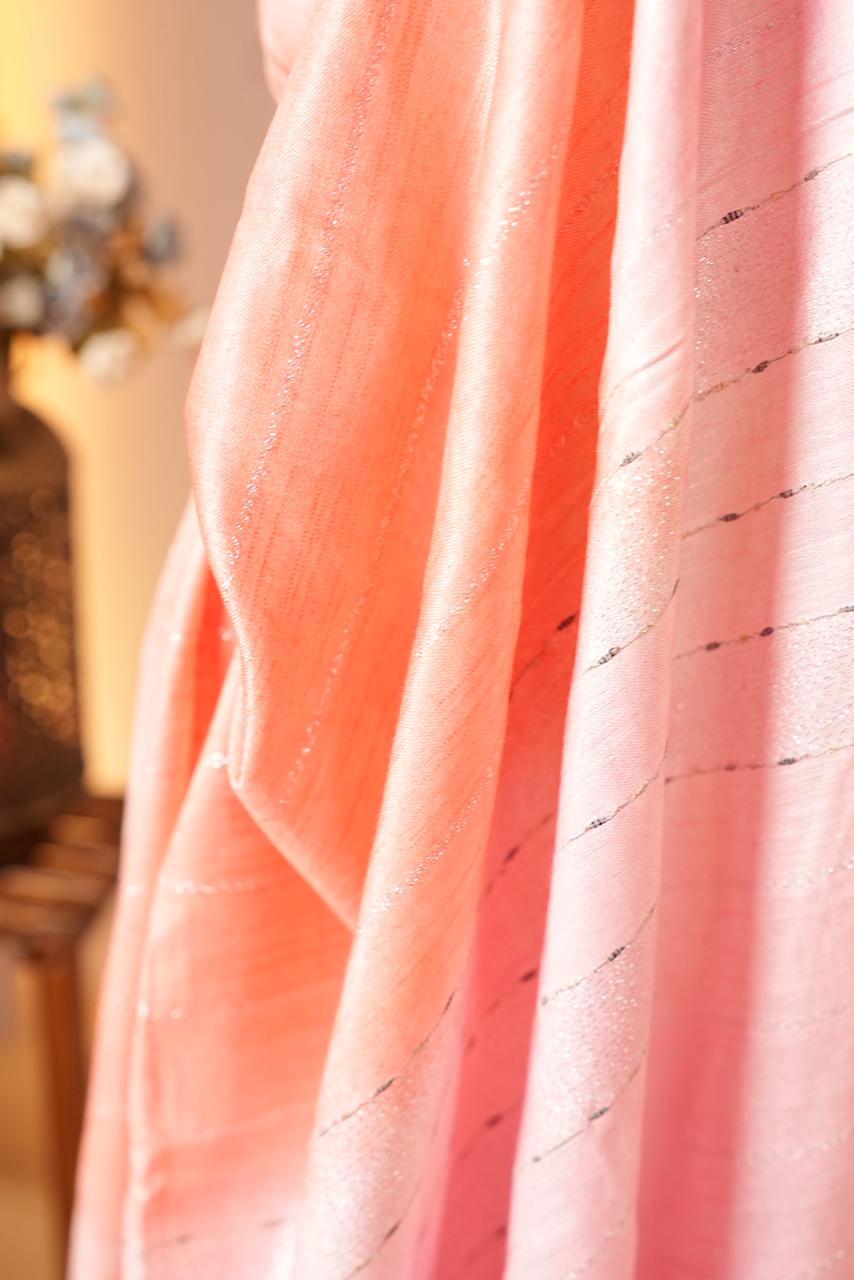 Linen Cotton Saree TSA4441