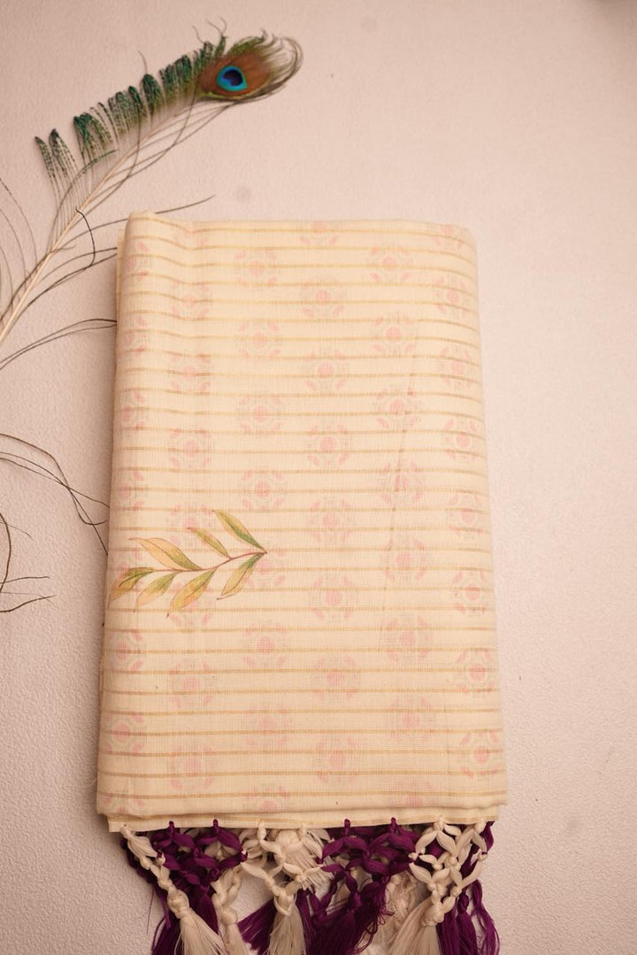 Kerala Cotton Saree TSA689