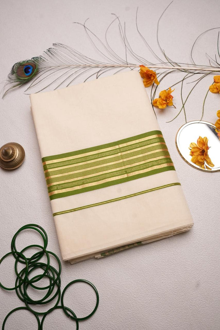 Kerala Cotton Saree TSA691