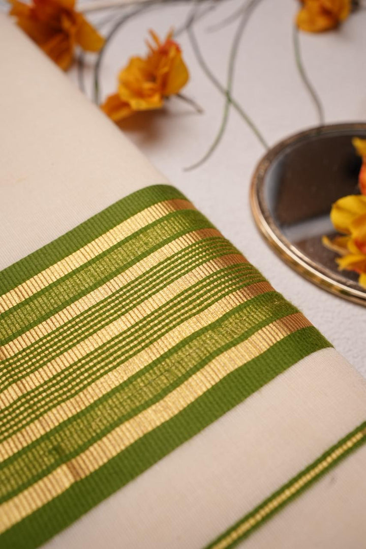 Kerala Cotton Saree TSA691