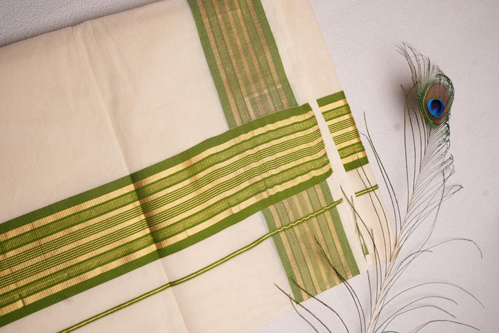 Kerala Cotton Saree TSA691