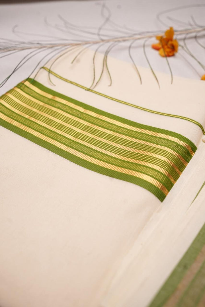 Kerala Cotton Saree TSA691