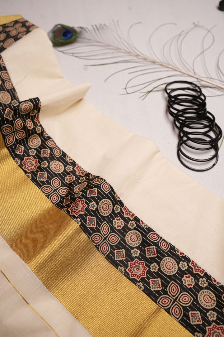 Kerala Cotton Saree TSA692