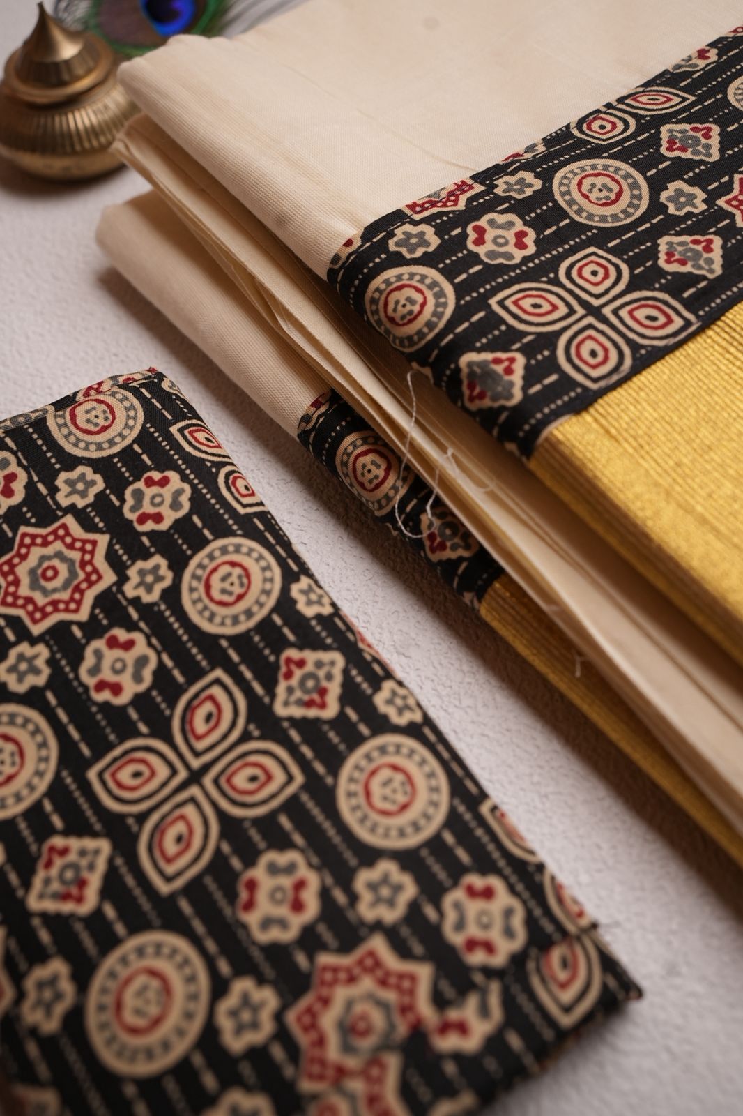 Kerala Cotton Saree TSA692
