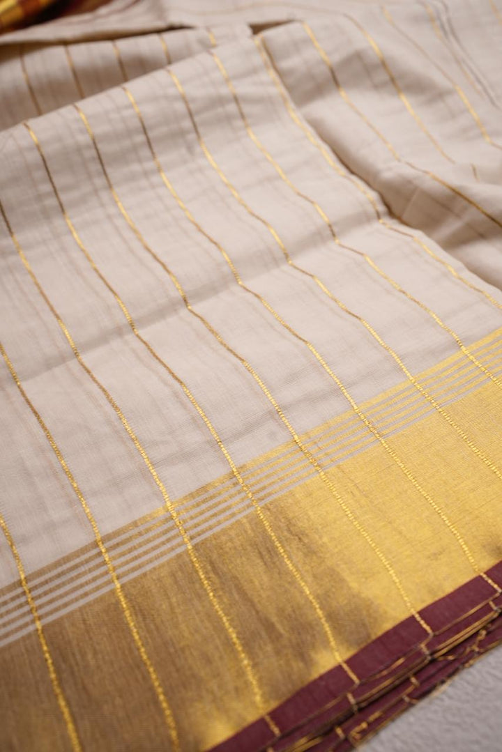 Kerala Cotton Saree TSA693