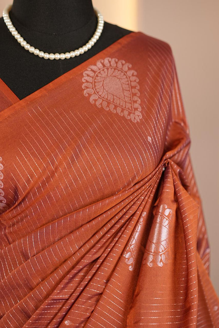 Semi Silk Saree TSA699