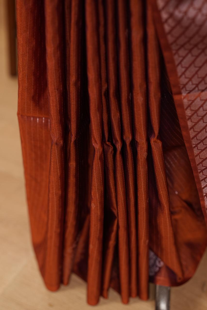 Semi Silk Saree TSA699