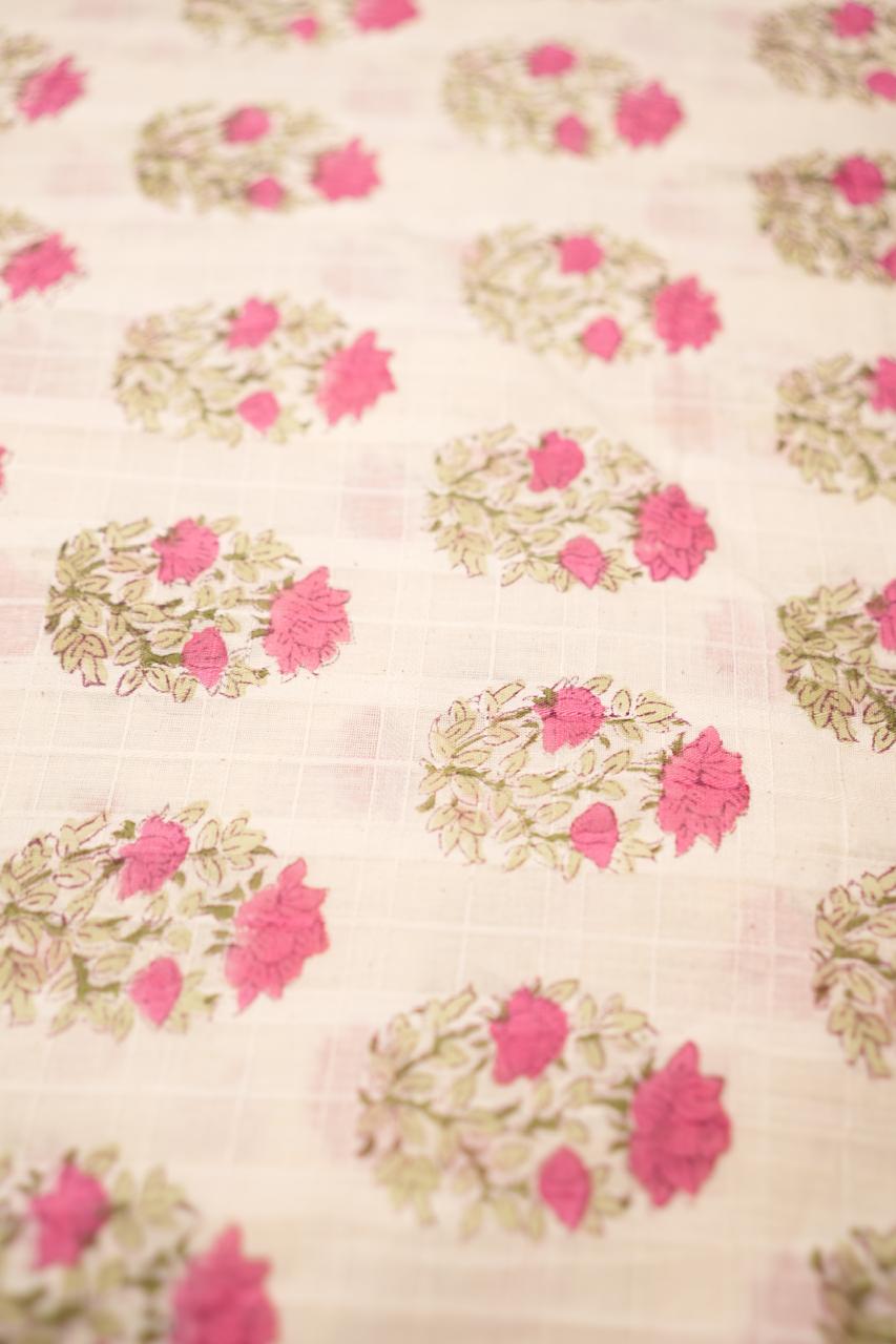 Printed Cotton Material TRF702