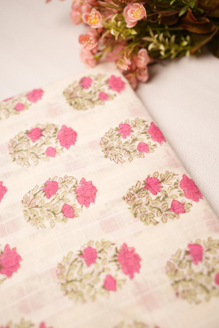 Printed Cotton Material TRF702