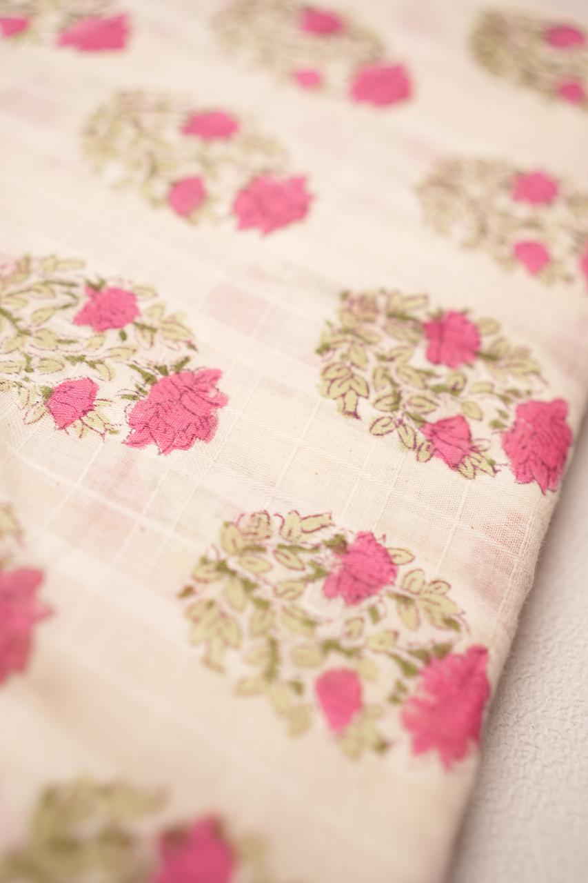 Printed Cotton Material TRF702