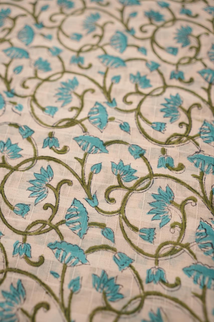 Printed Cotton Material TRF704