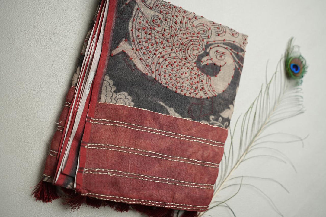 Linen Saree TSA4469