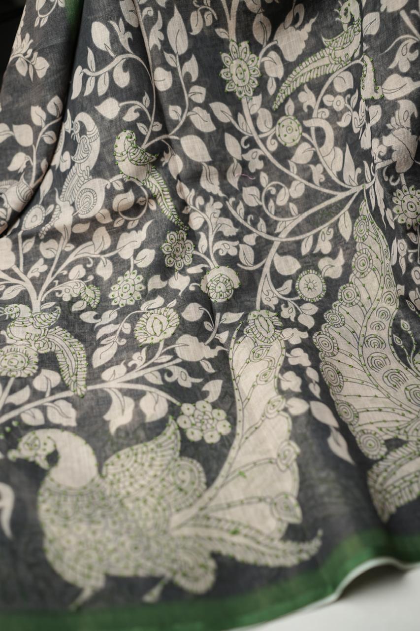 Linen Saree TSA4469