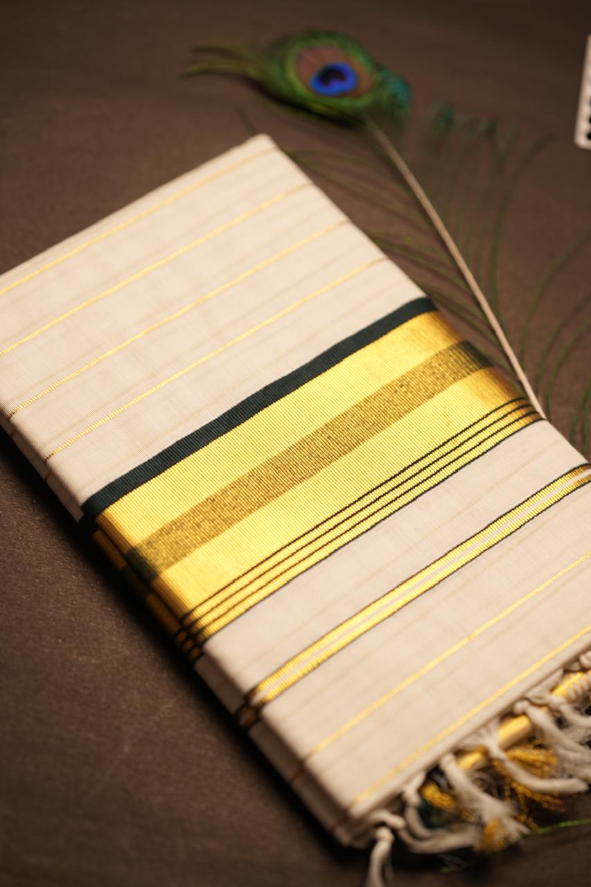 Kerala Cotton Saree TSA716